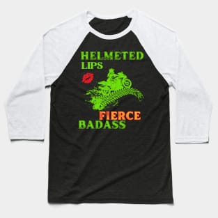 FIERCE BADASS Baseball T-Shirt